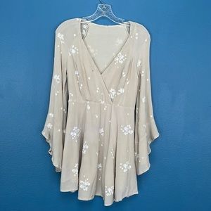 Free people long sleeve dress